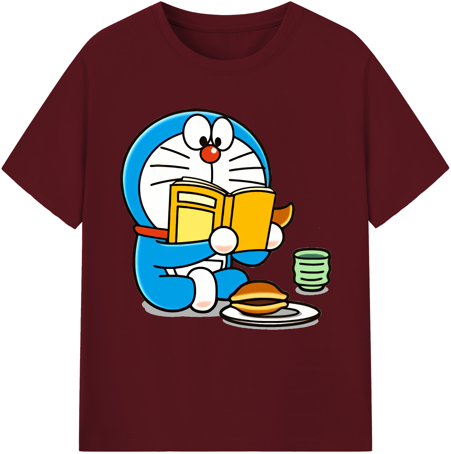 （画像用） ドラえもん Doraemon 綿100％半袖Tシャツ（フロントプリント）